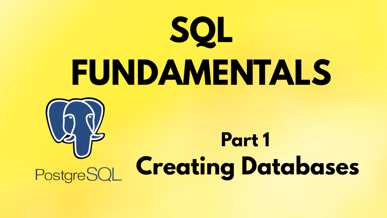 introduction to SQL