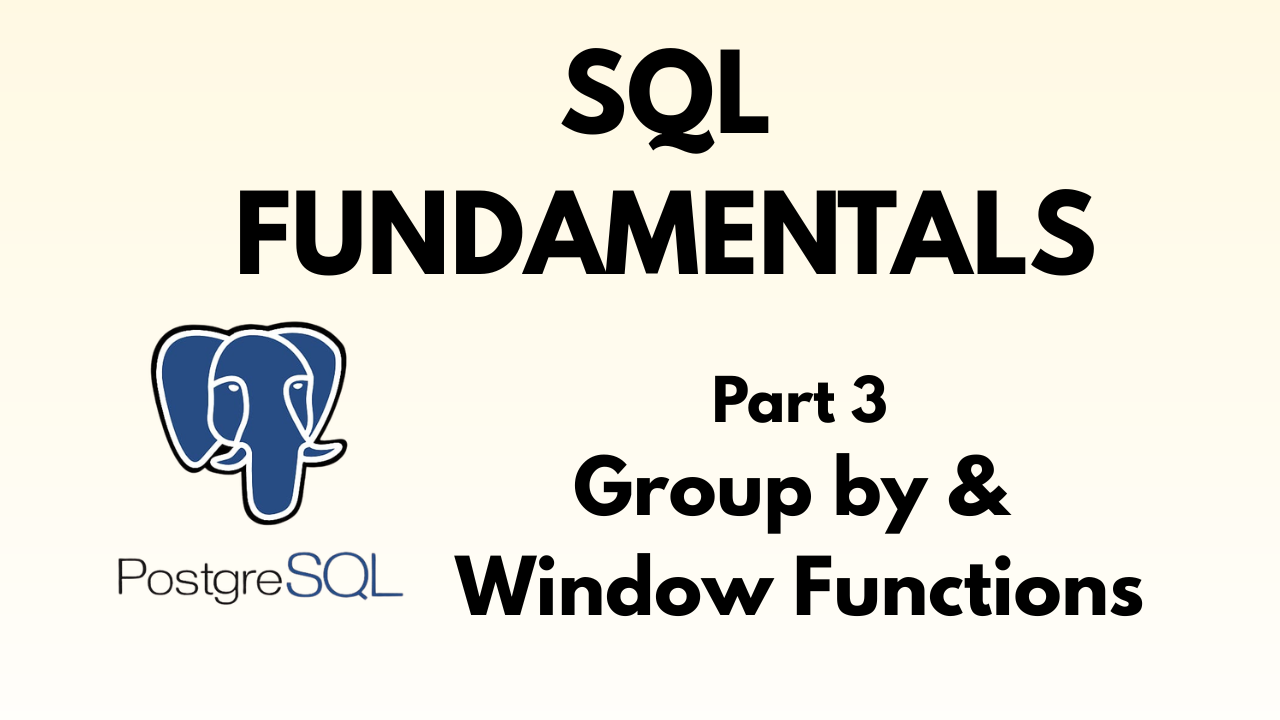 introduction to SQL
