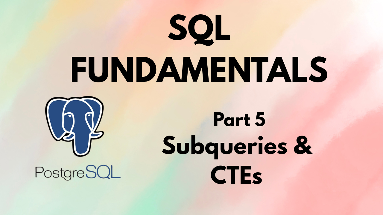 introduction to SQL