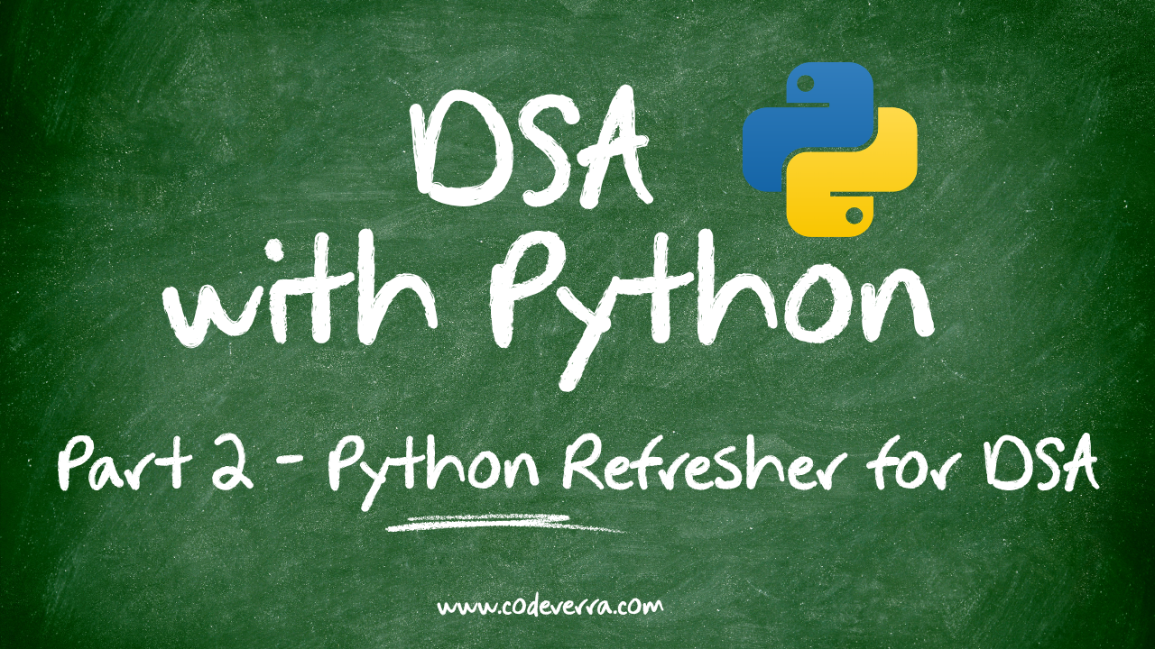 Python Refresher for DSA