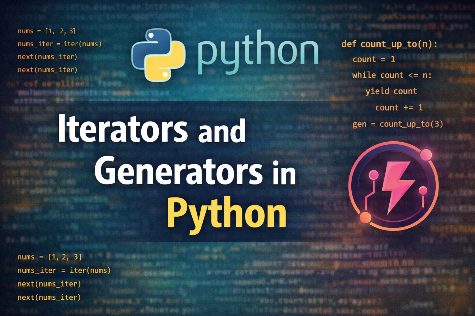 iterators and generators in python